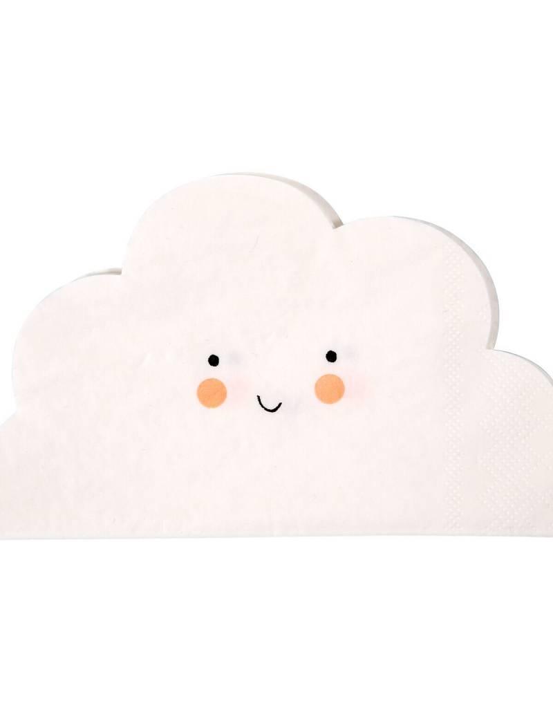 meri meri cloud cutout napkins the little things cloud cut out