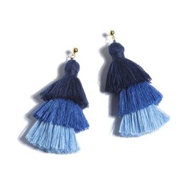 aria earrings- blue