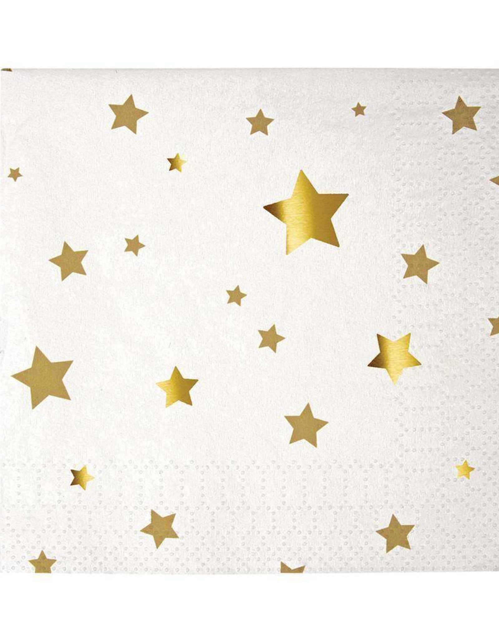 Meri Meri gold stars napkins small