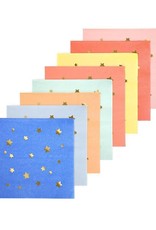Meri Meri multi color stars napkins small