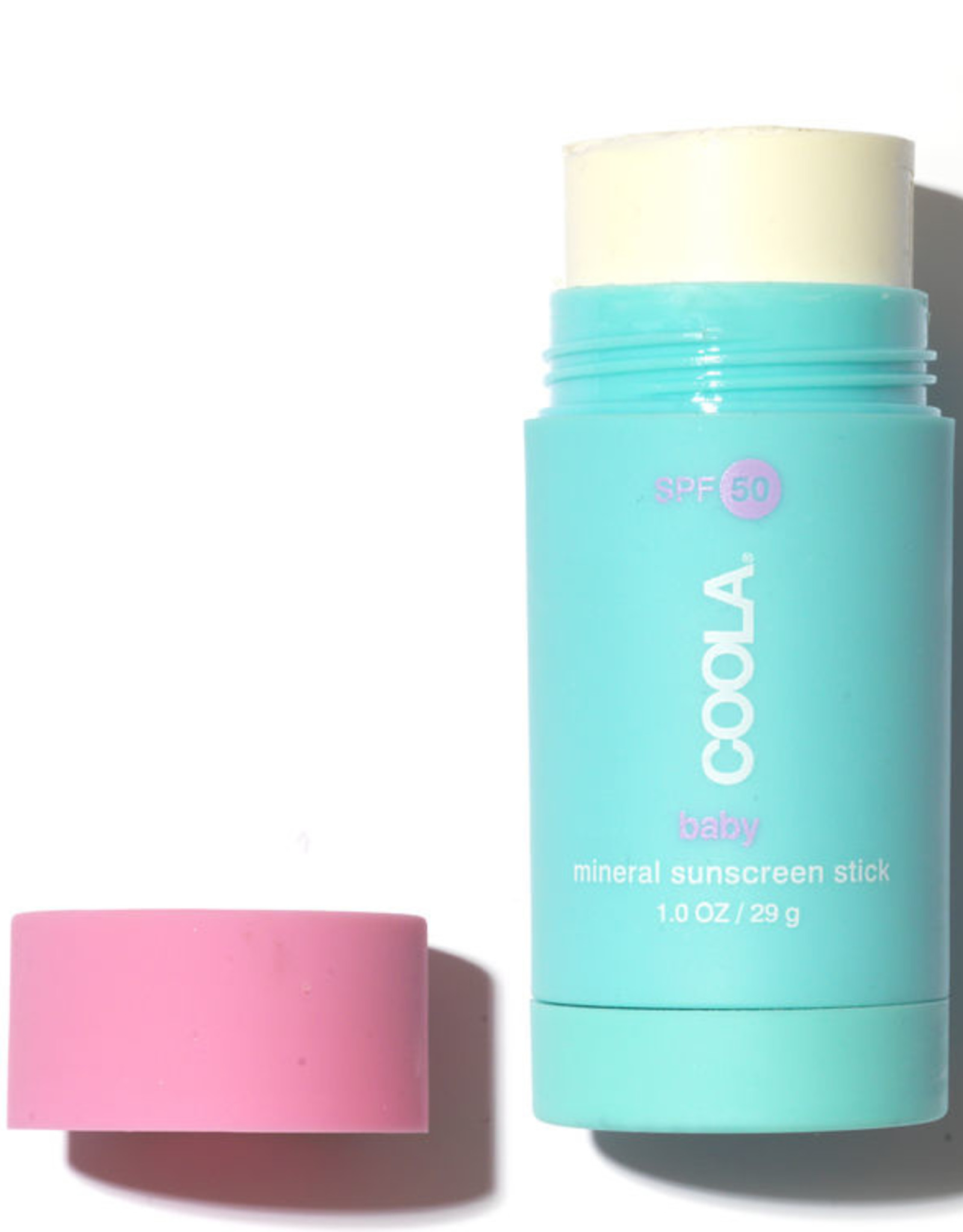 coola mineral baby spf 50 unscented sunscreen stick
