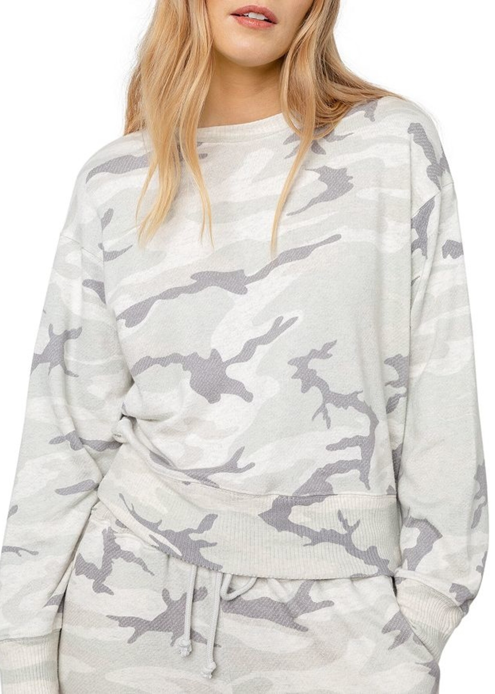 Rails Rails Ramona Stone Camo Sweatshirt