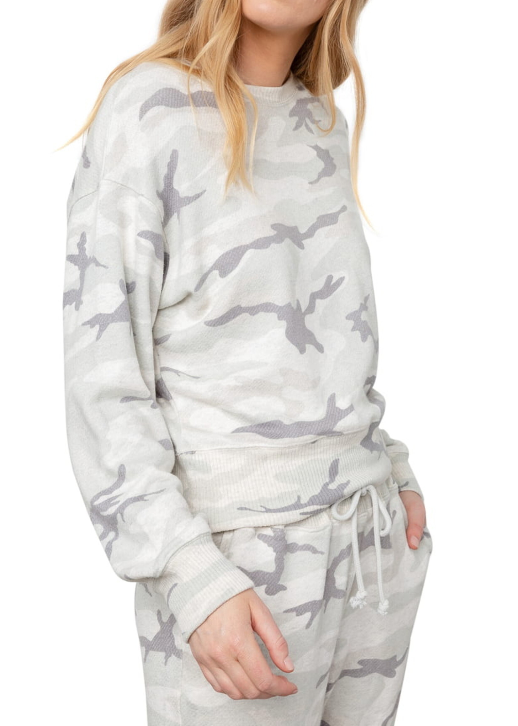 Rails Rails Ramona Stone Camo Sweatshirt