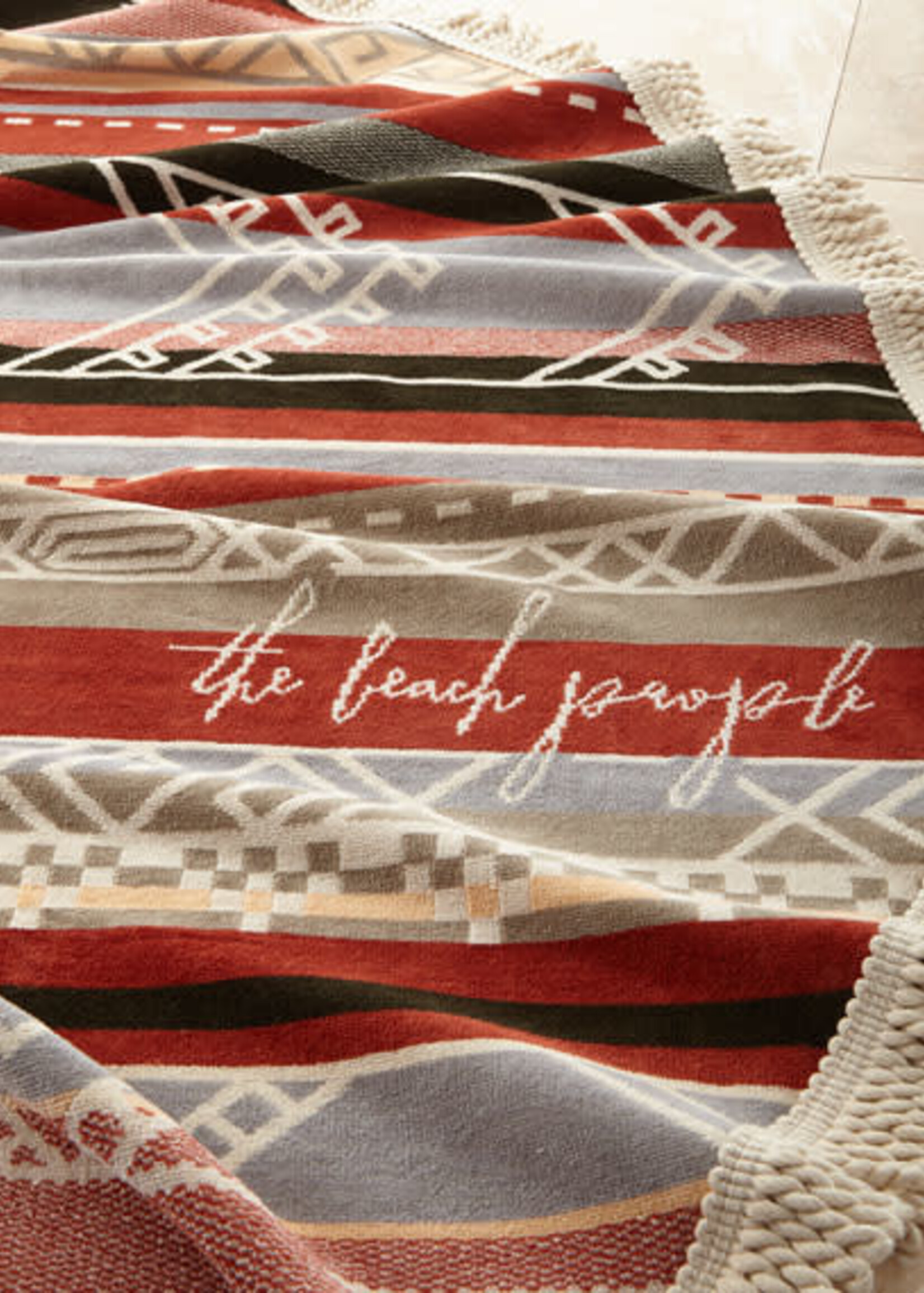 The Beach People Bedouin Roundie Multi Towel