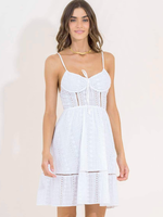 Maaji Short Dress White  Quartz Kamal