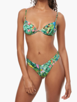 WWW Claudia & Delilah  YVQ Palm Green Bikini Set