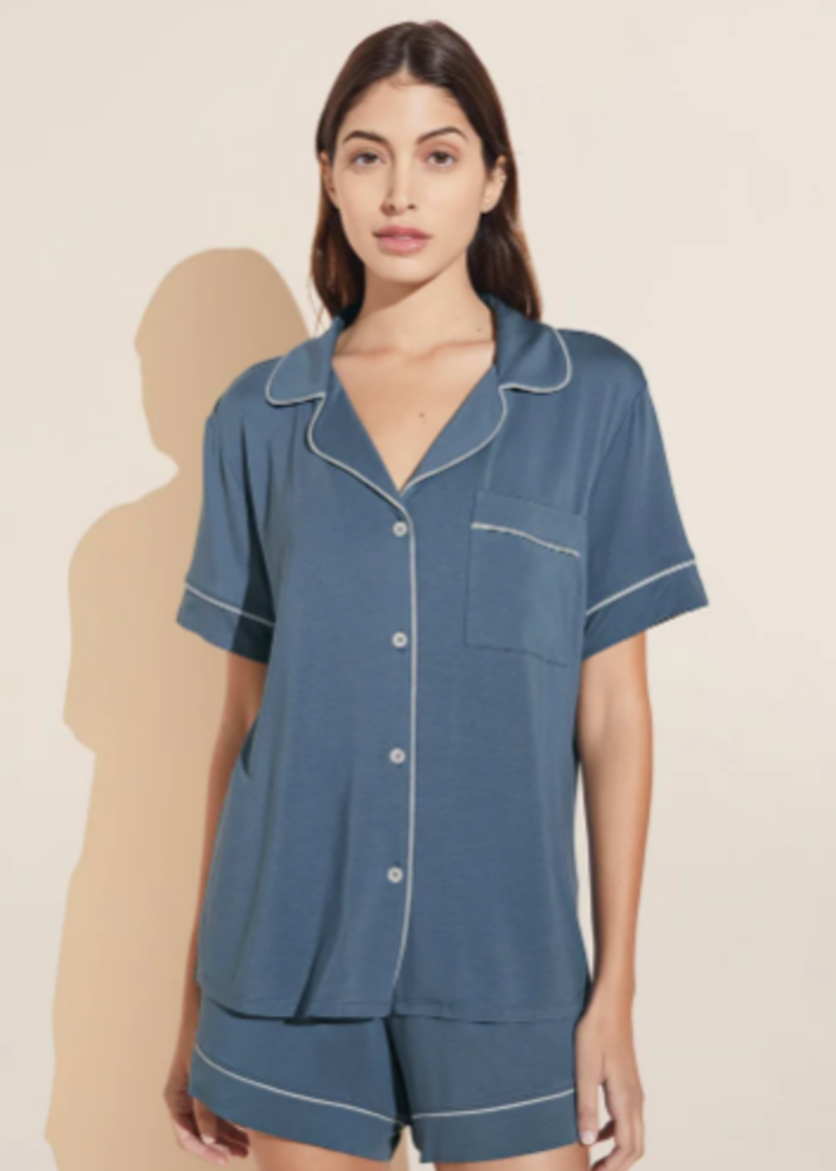 Eberjey Gisele  Modal Relaxed Short PJ Set