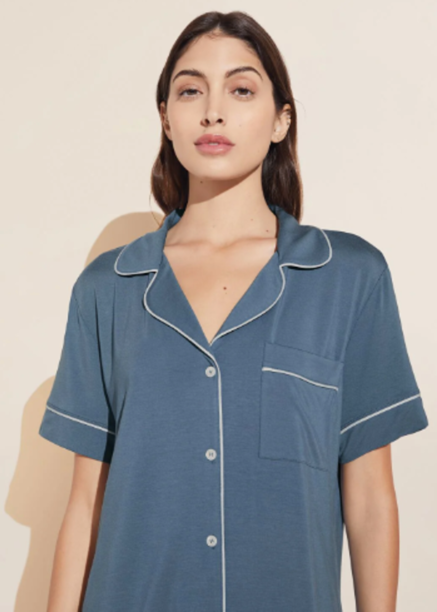Eberjey Gisele  Modal Relaxed Short PJ Set