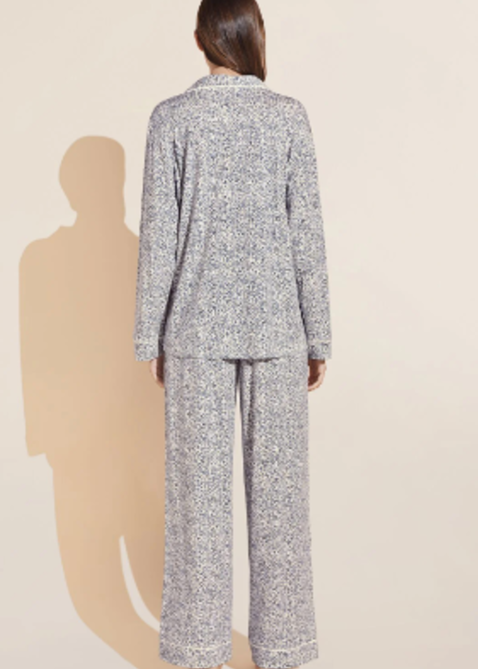 Eberjey Gisele Printed  Modal Long PJ Set