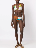 Lenny Niemeyer Lenny Niemeyer Halter & Mid Bloom  Bikini Set