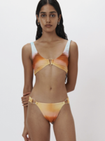 Simkhai Astrid & Francesca Sunset Blur Orchid Bikini Set