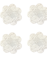 Nipskin Flower-Shaped Lace Stickies - Ivory