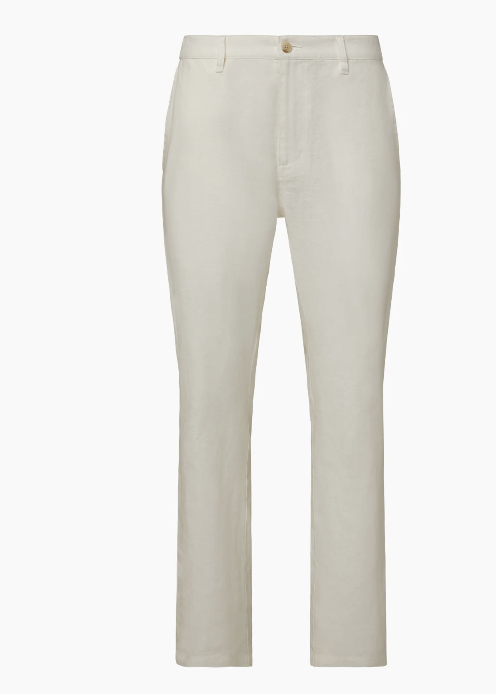 Onia Men Linen Trouser Solid White
