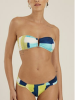 Lenny Niemeyer Lenny Drop Bandeau Bleue Bikini Set