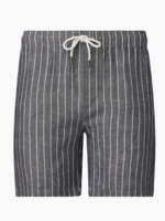 Onia  Men Onia Men Air Linen Pull-on Short 6" Navy White