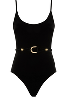 Zimmermann Zimmermann Rhiannon Velvet Scoop 1PC	Black