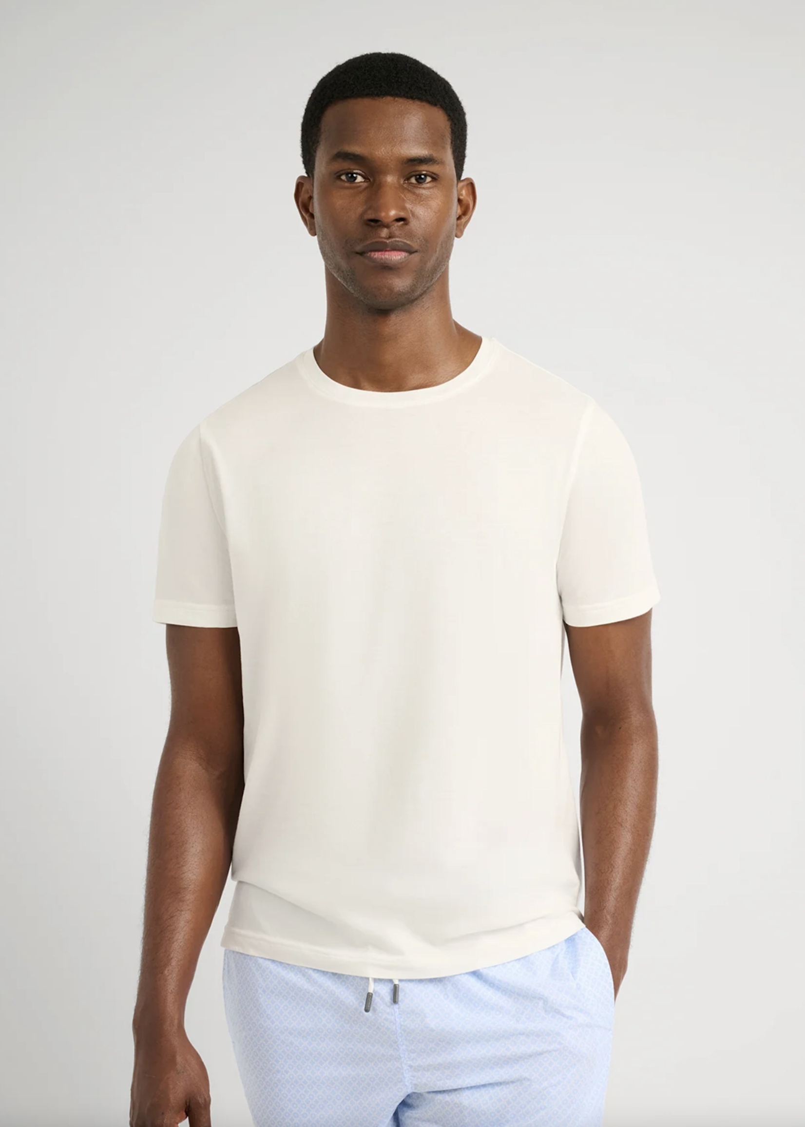 Onia Men Joey Crewneck Tee White