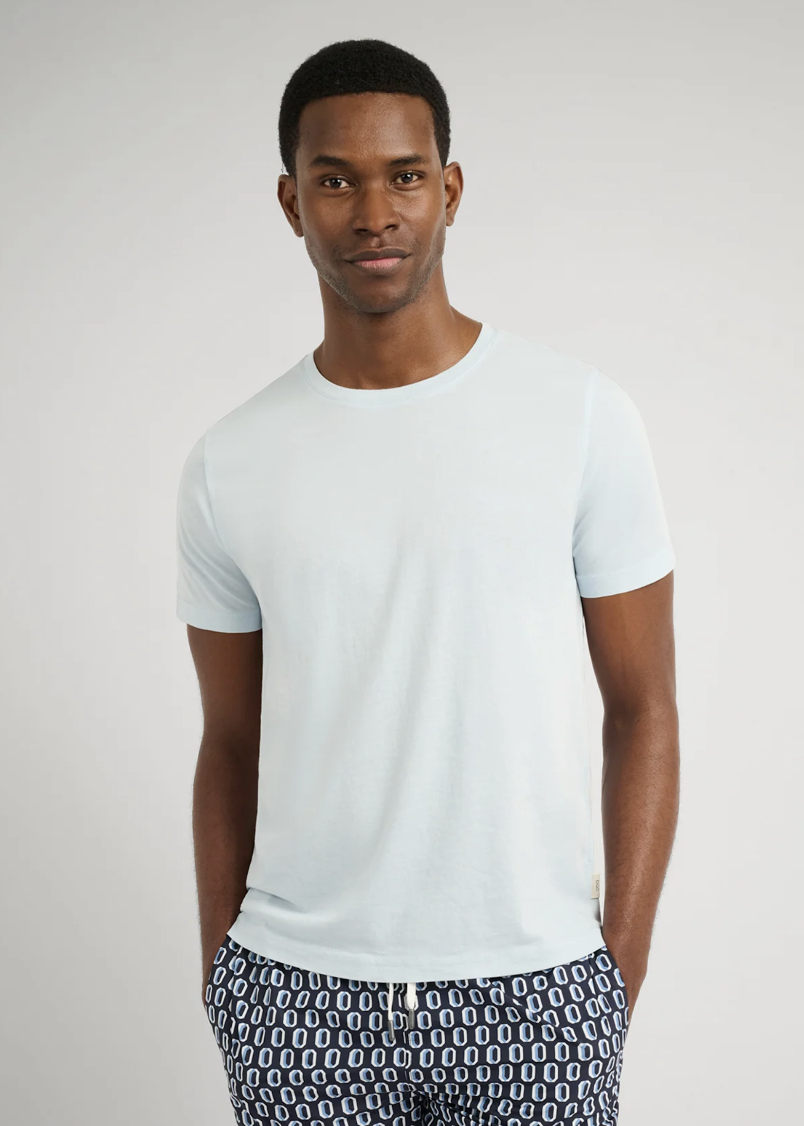 Onia Men Joey Crewneck Tee Soft Sky