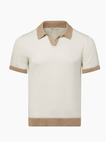 Onia Men Linen Johnny Polo Sweater