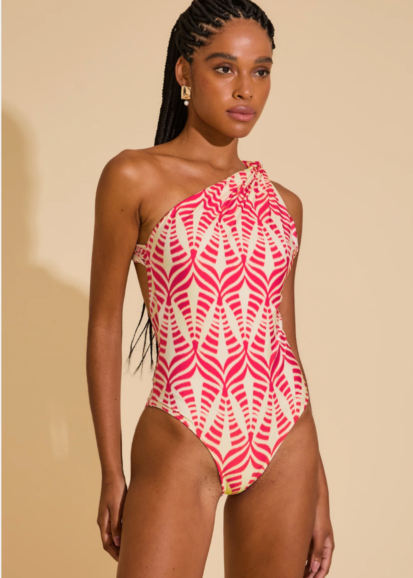 Lenny Niemeyer Lenny One Piece Maranta One Shoulder