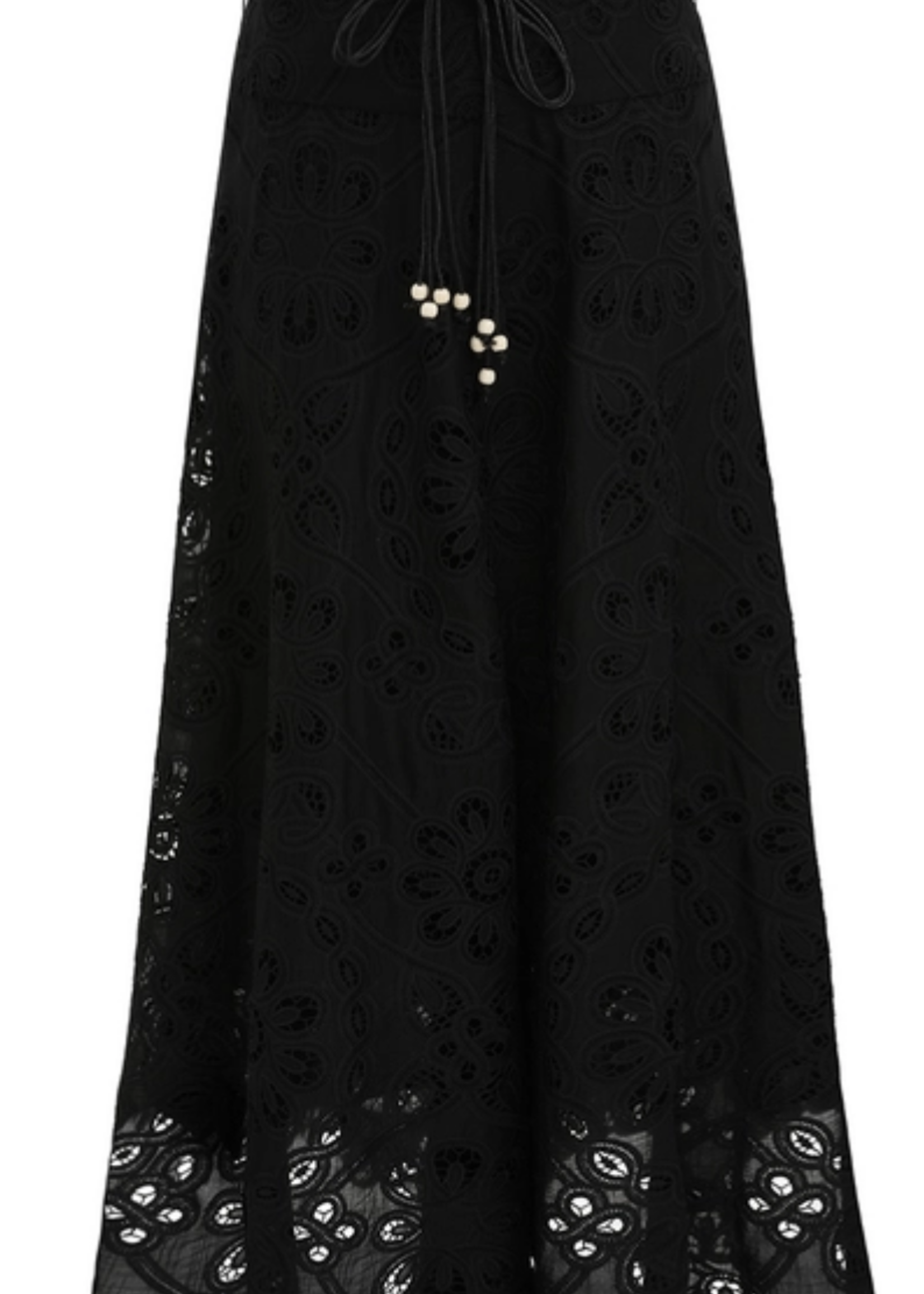 Zimmermann Zimmermann Rhiannon Embroidered Bodice Black Set