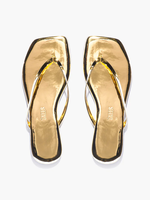 Tkees Square Toe Lily Mirror Gold