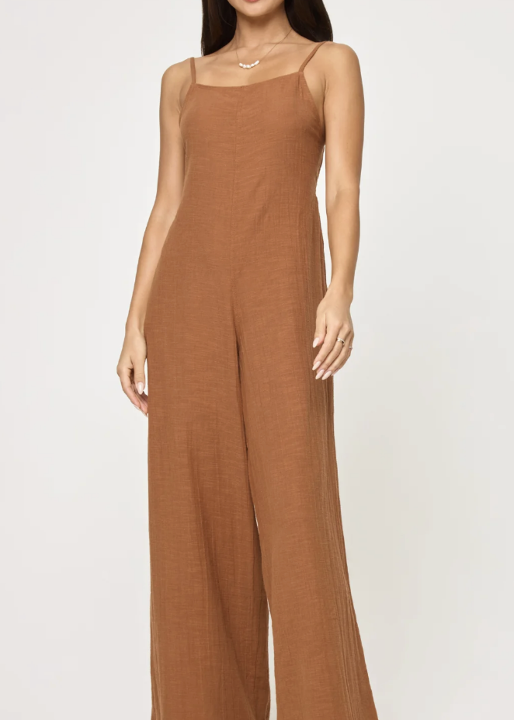 LSpace LSpace Jaida Jumpsuit Brown