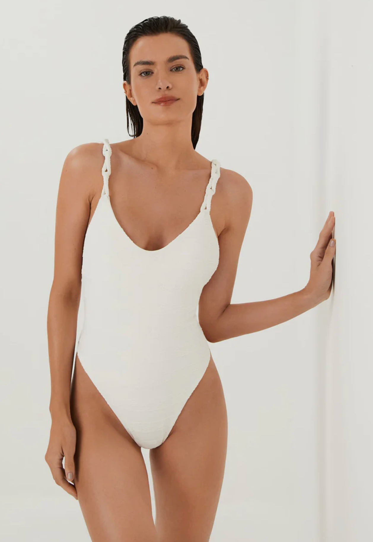 VIX Vix Savyon Leanne One Piece White - Sal de Mar