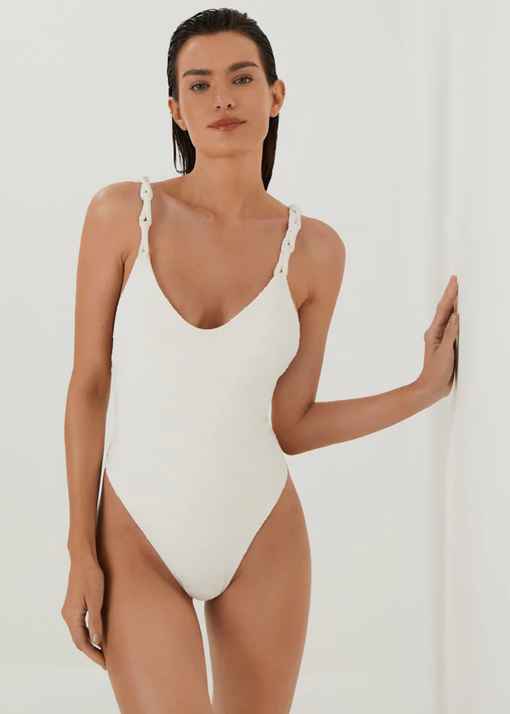 VIX Vix Savyon Leanne One Piece White