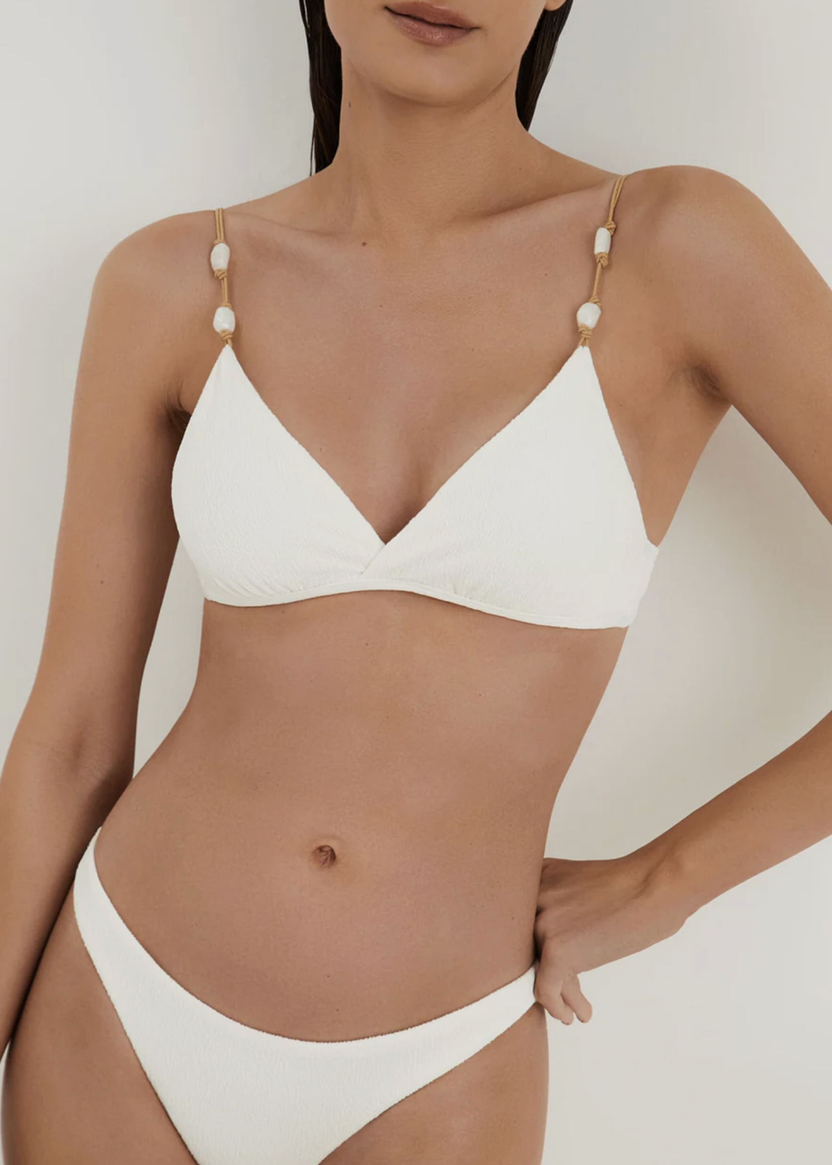 VIX Vix Firenze Ney Kira Bikini Set White