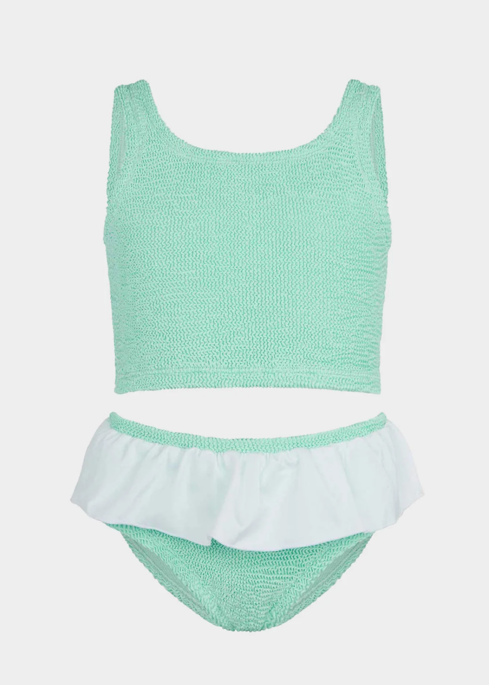 Hunza  G Hunza G Kids Olive 7/12 Bikini Mint