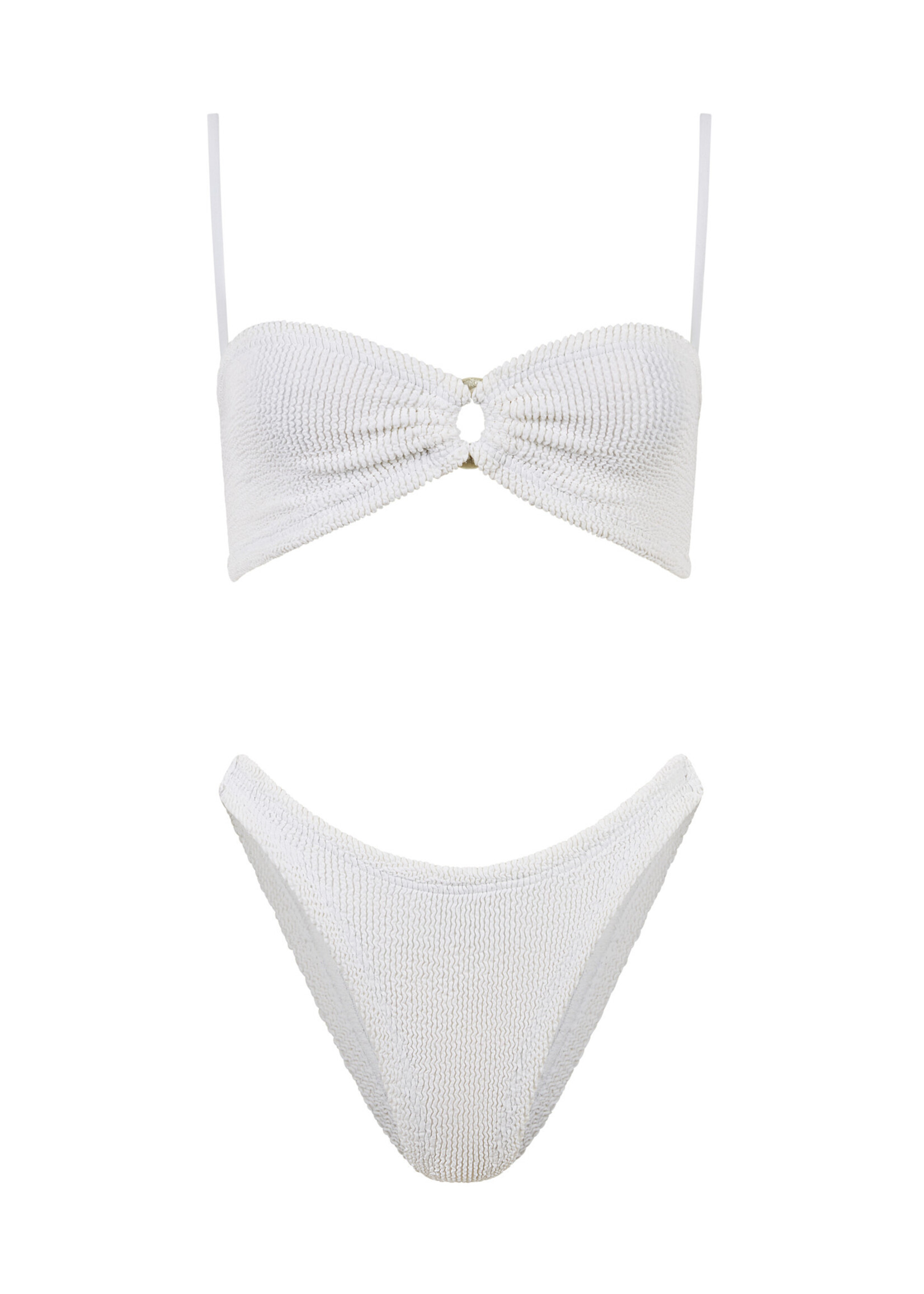 Hunza  G Hunza G Bikini Pearly White