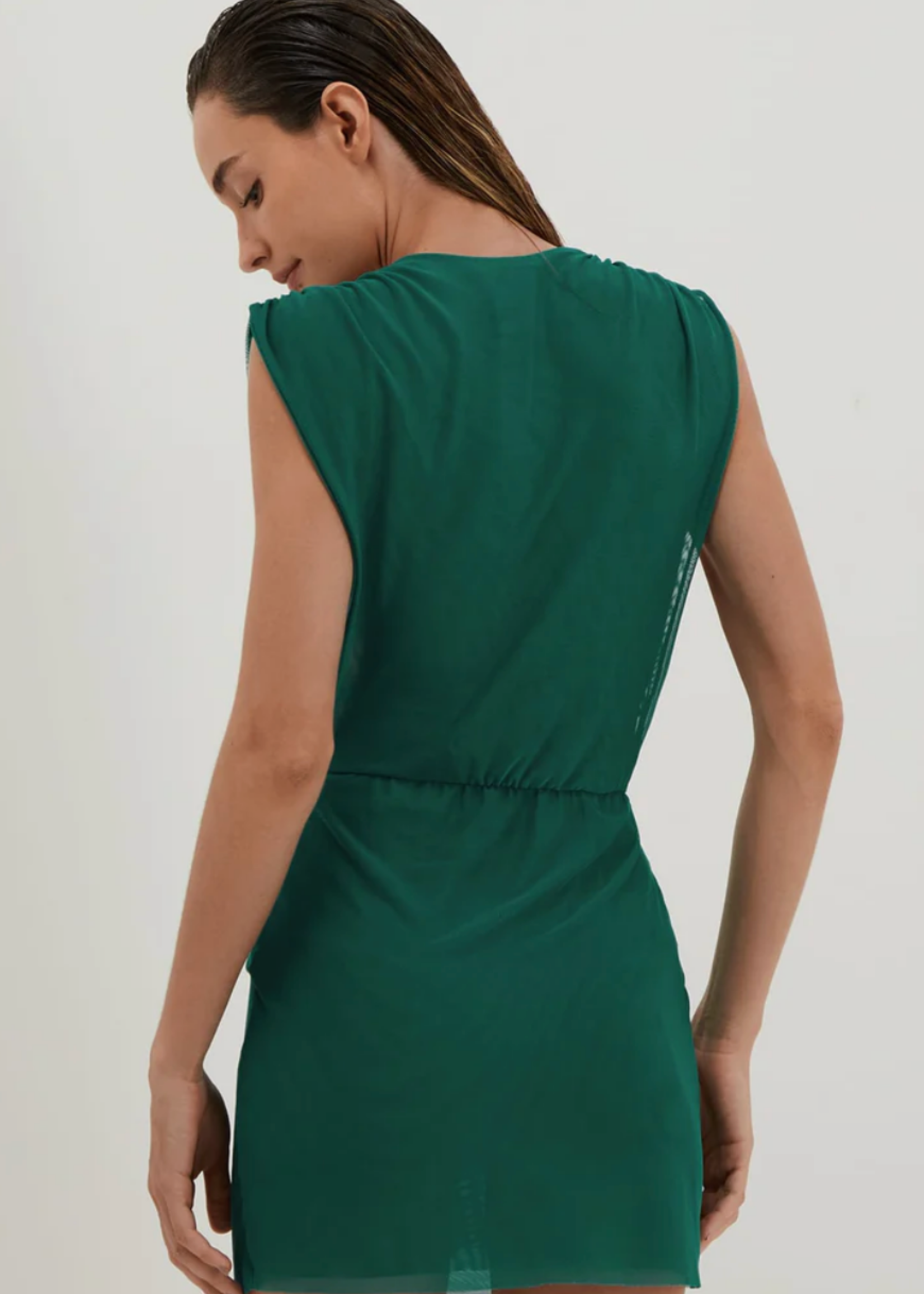 VIX Vix Cindy Short Cover Up Green