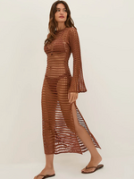 VIX Vix Belle Dress  Brown Cover Up