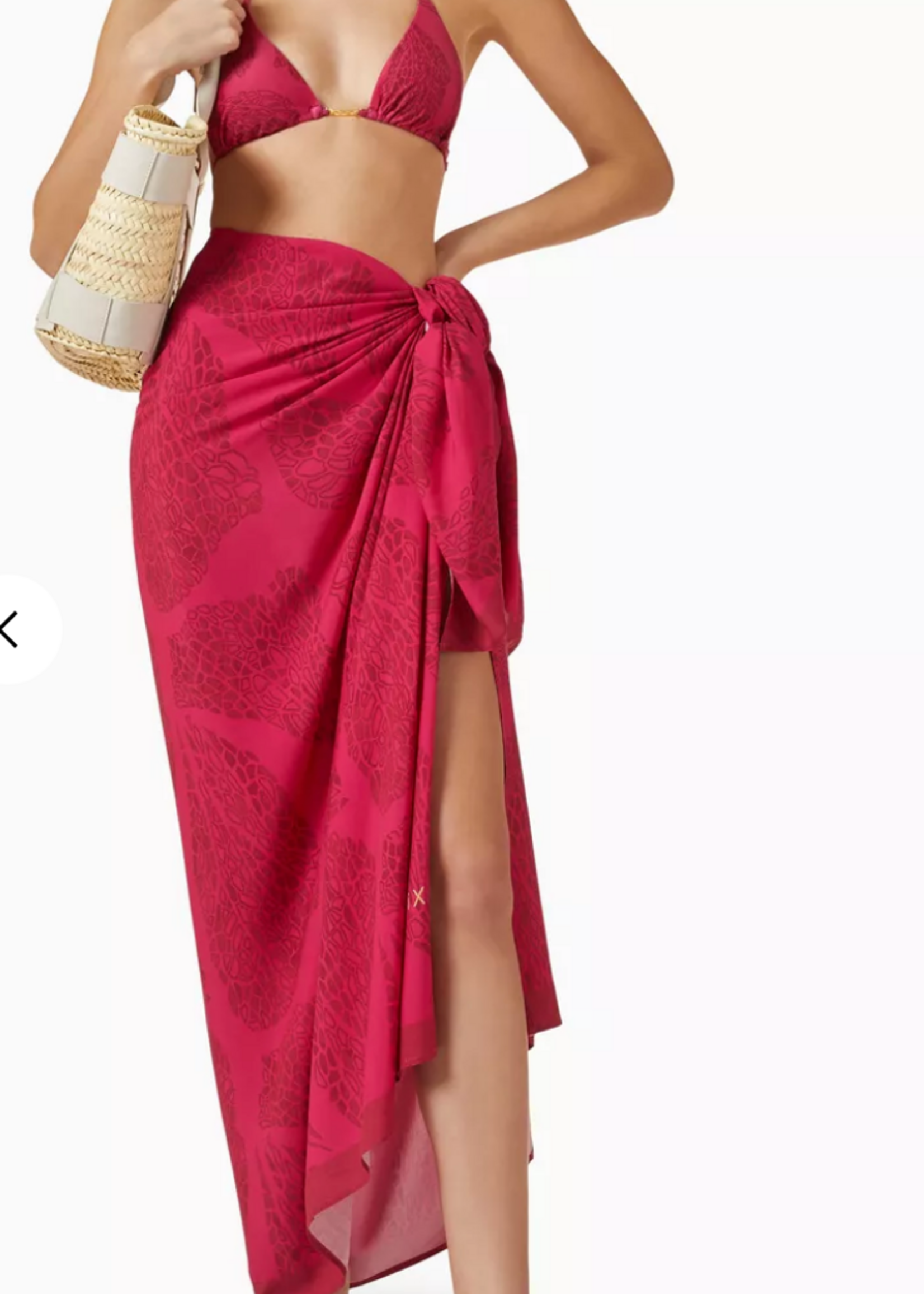 VIX Vix Sarong Printed Roseate