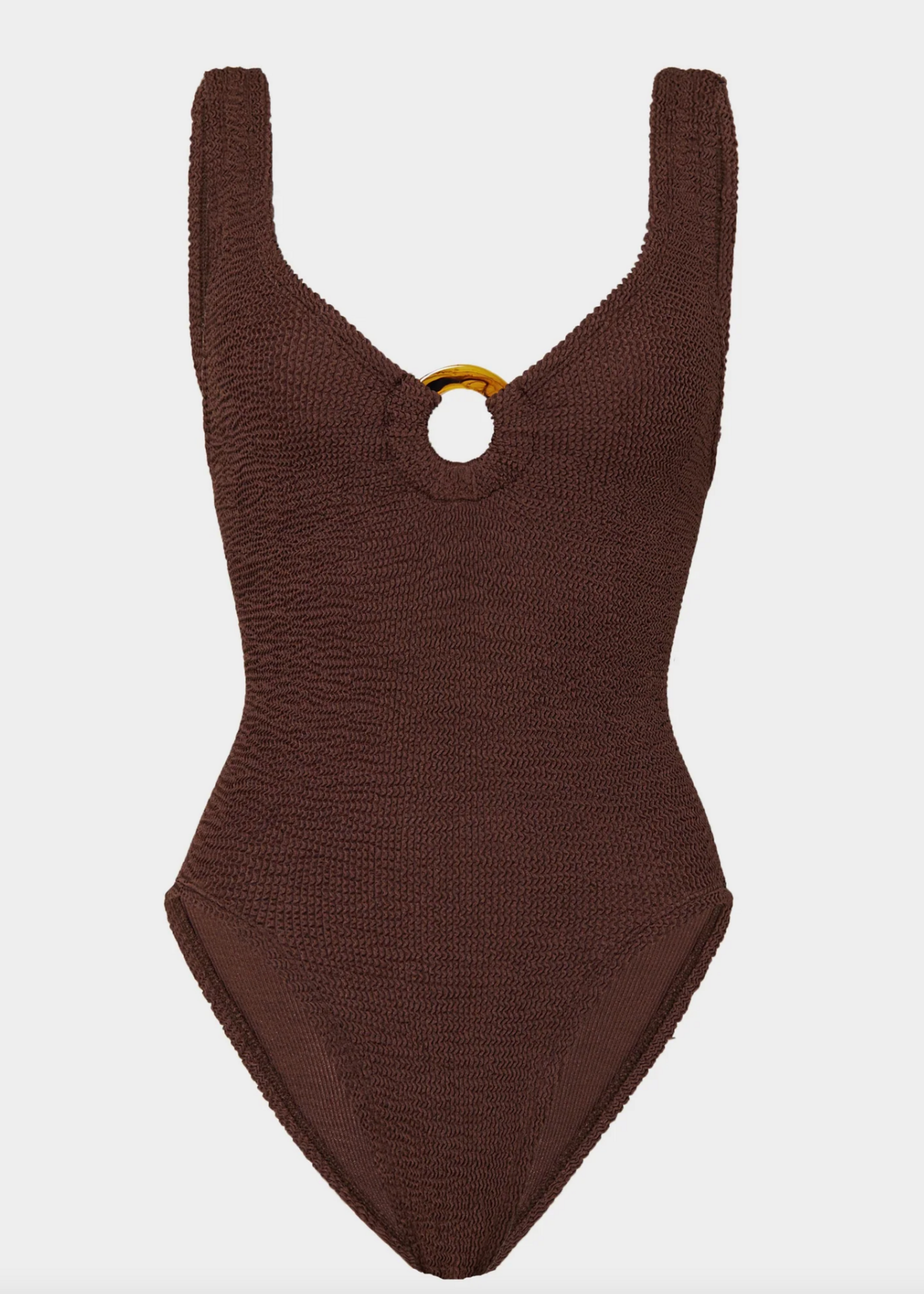 Hunza  G Hunza G Celine Swimsuit Chocolate