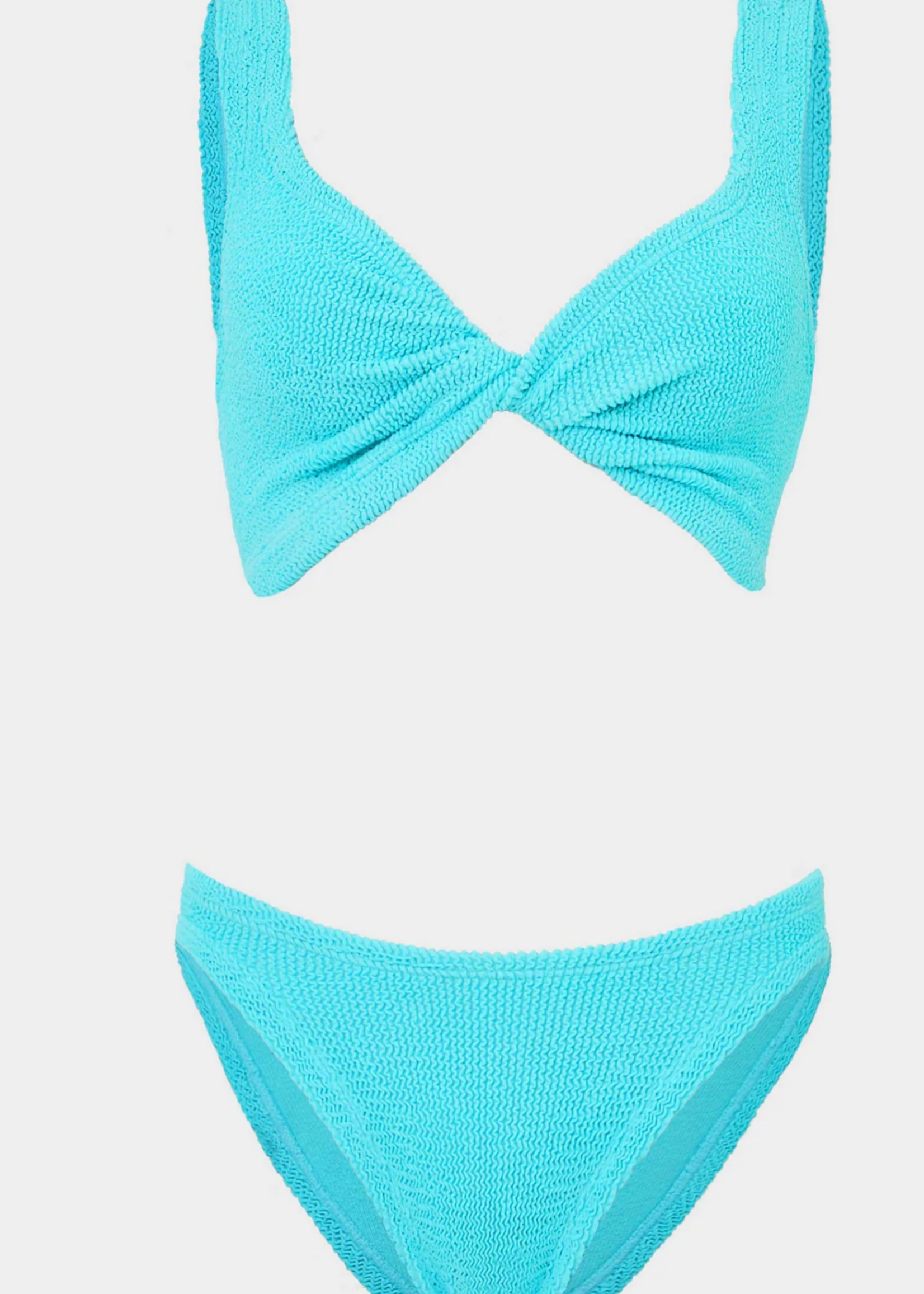 Hunza  G Hunza G Coverage Juno Bikini Aqua