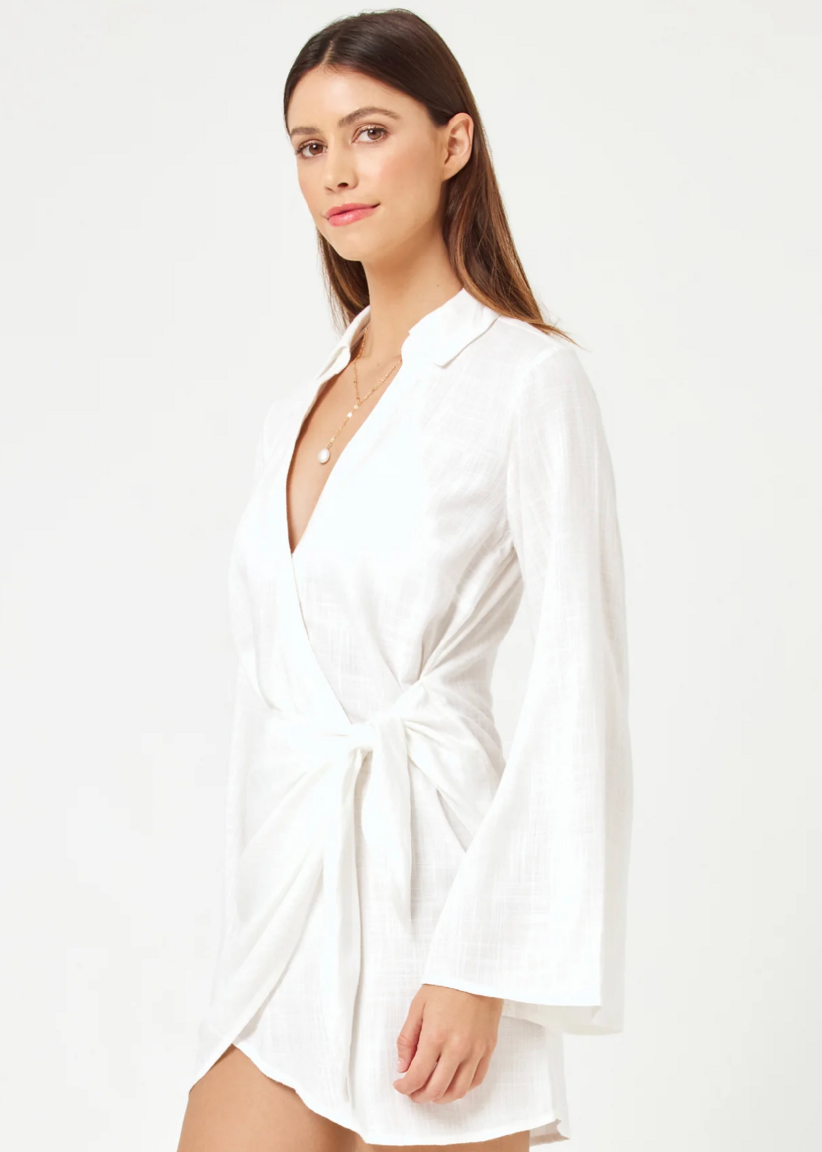 LSpace LSpace Las Palmas Dress White