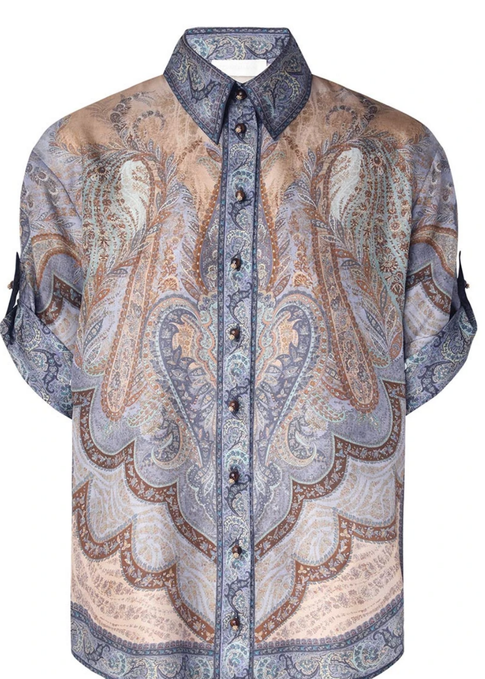 Zimmermann Zimmermann Wanderlust Sleeve Shirt & Relaxed Pant Set