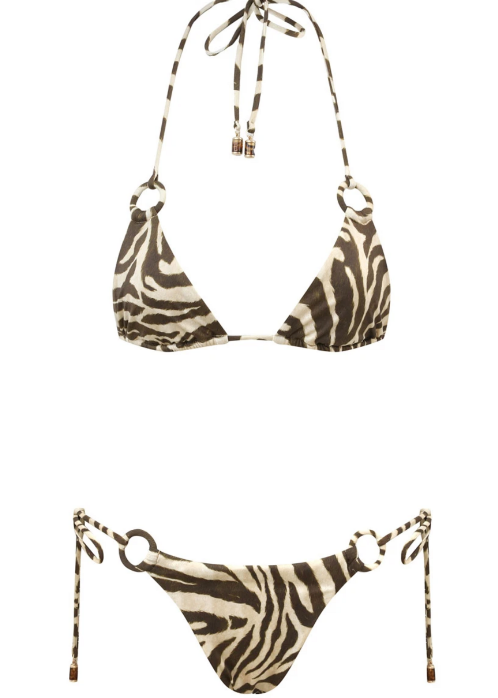 Zimmermann Zimmermann Wanderlust Ring-Tie Bikini Set