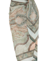 Lenny Niemeyer Zimmermann Printed Tapestry Teal Multi  Pareo