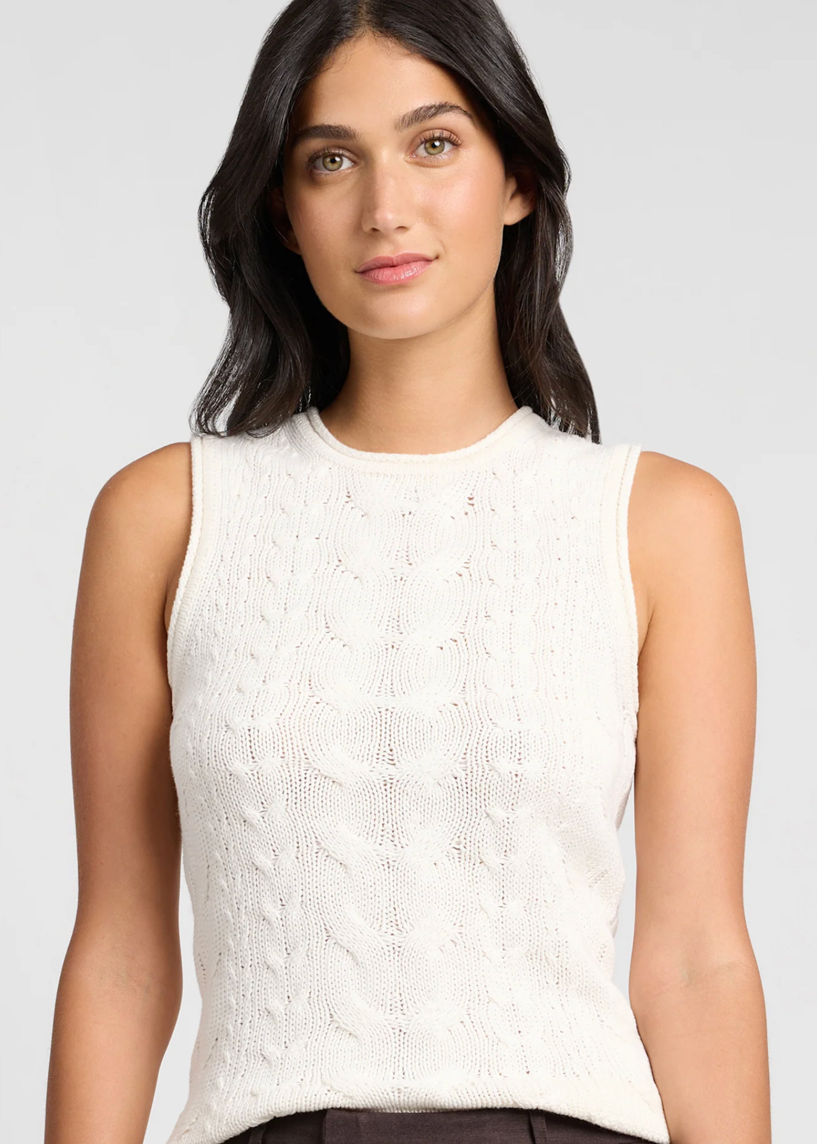 Onia Tank Linen Natural Melange