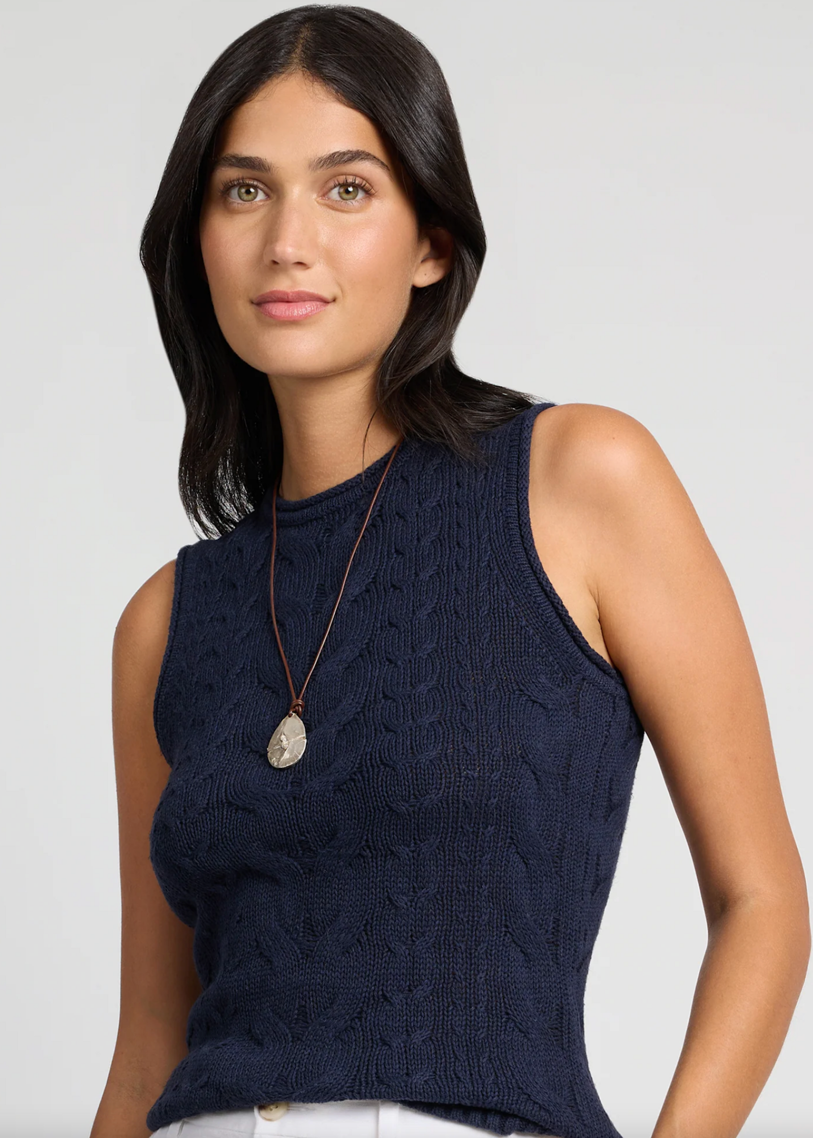 Onia Tnak Linen Noir Navy