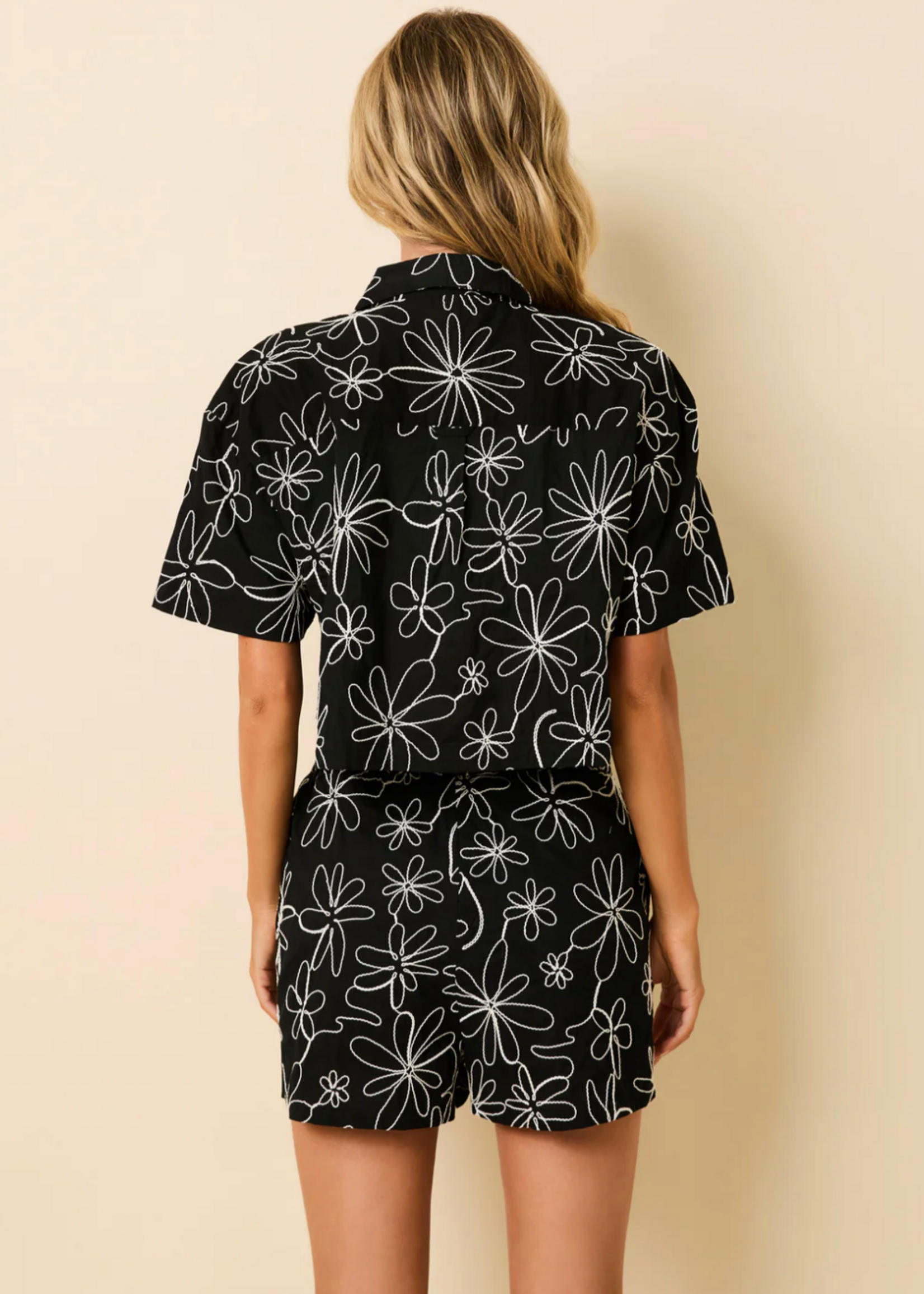 Solid  & Striped Solid & Striped Ezra Black/White Set