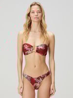 Zimmermann Zimmermann Rhiannon Knot Trim Bikini Red Multi
