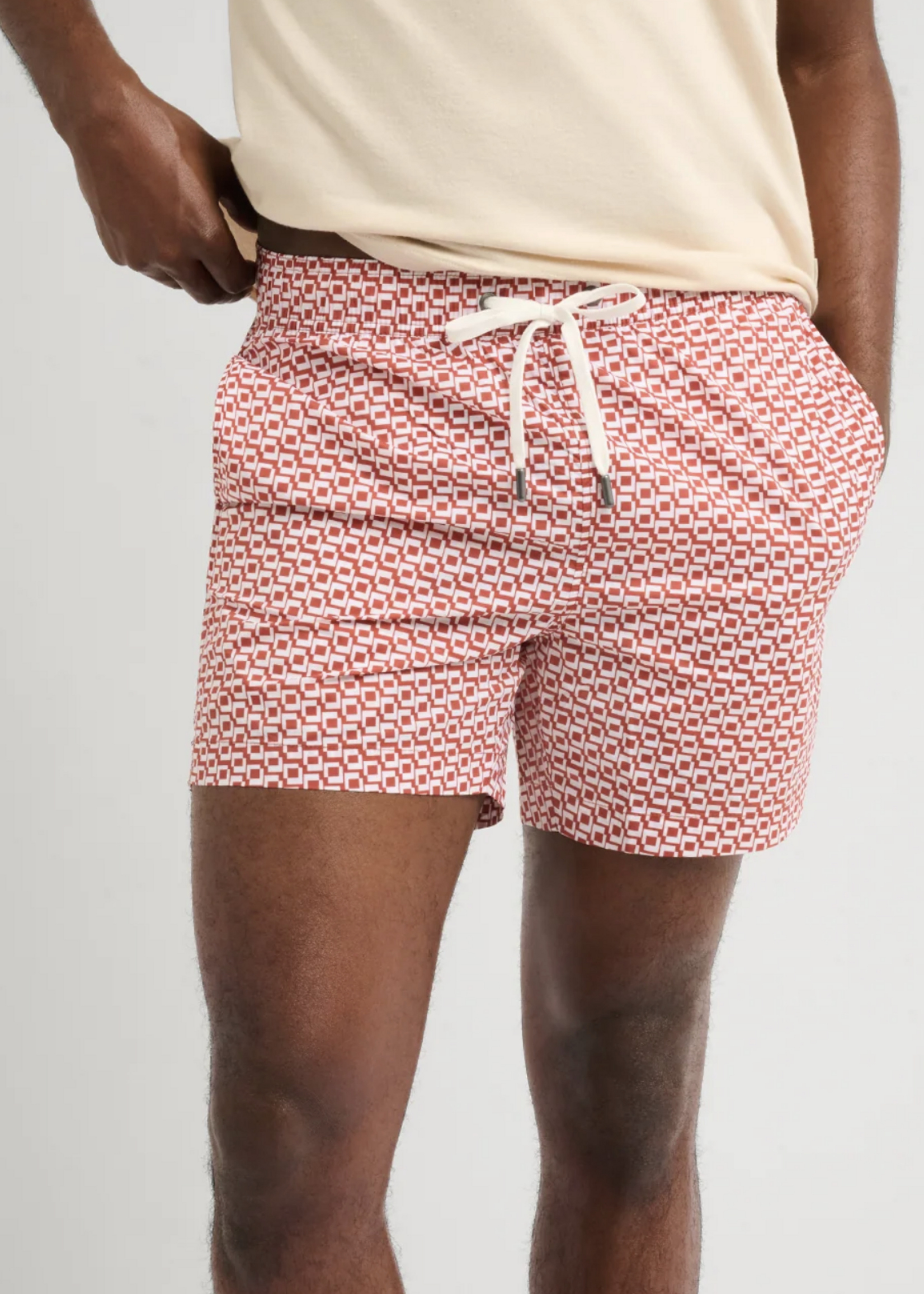 Onia Men Charles 5" Swim Trunck Potters Clay