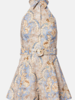 Zimmermann Zimmermann Daylight Halter Playsuit  Denim