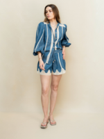 Zimmermann Zimmermann Denim Railway Blue Set