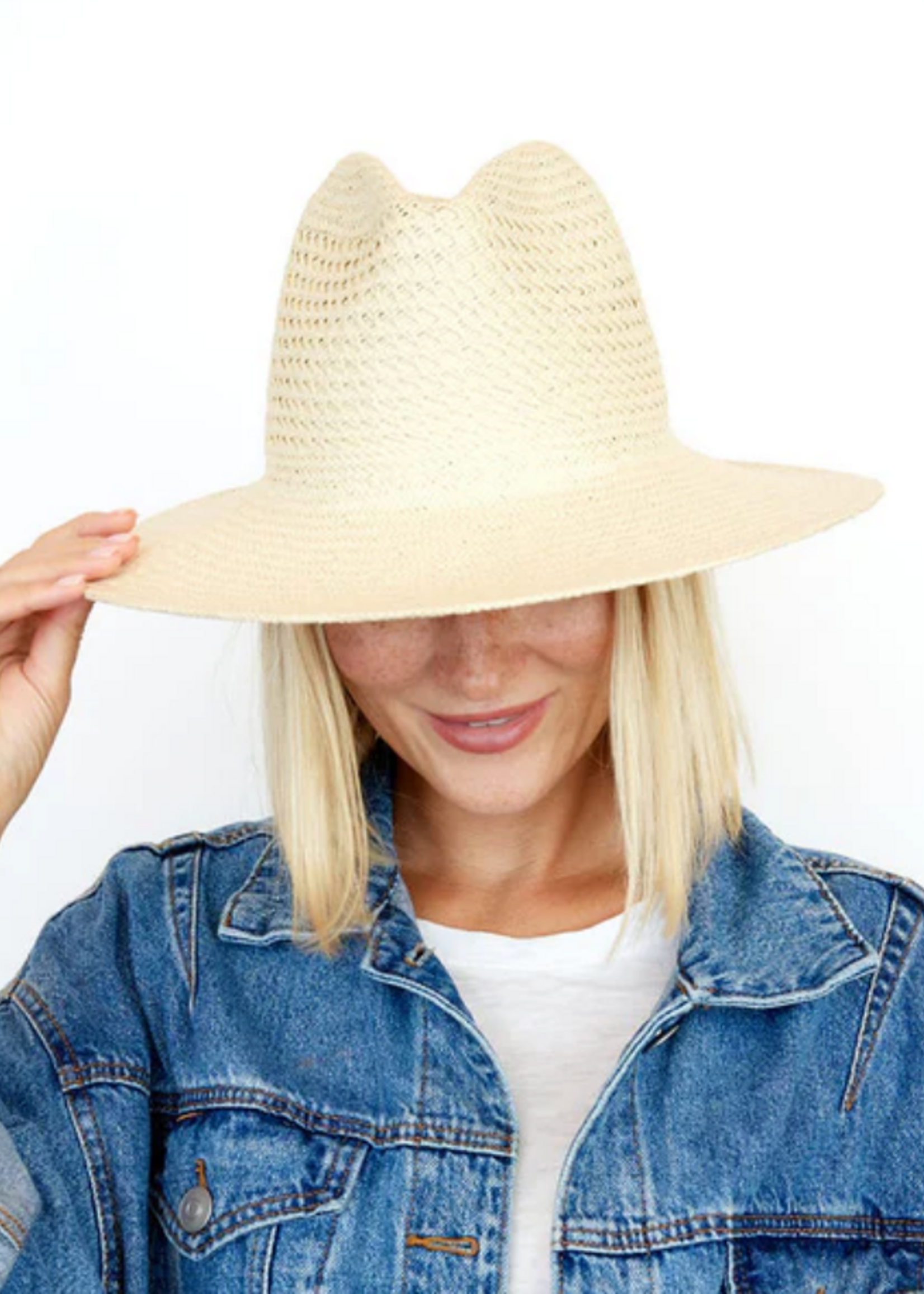 Hat Attack Luxe Vented Hat Natural