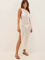VIX Vix Knit Hanna Cover UP White